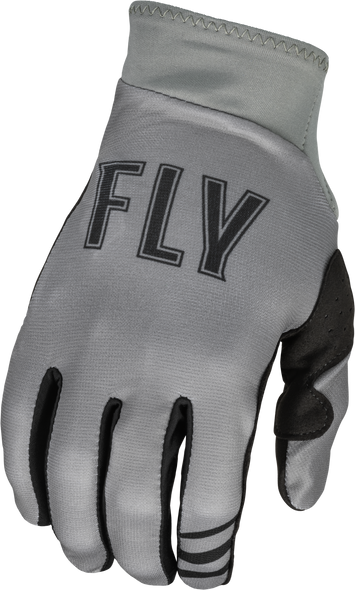Fly Racing Pro Lite Gloves Grey Lg 376-514L