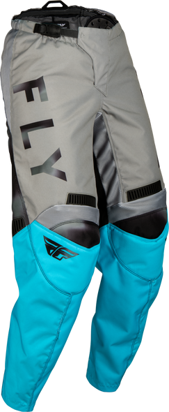 Fly Racing Women'S F-16 Pants Sky Blue/Light Grey Sz 09/10 376-83208