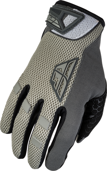 Fly Racing Women'S Coolpro Gloves Grey Lg 476-6215L