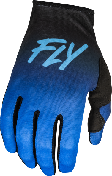 Fly Racing Women'S Lite Gloves Blue/Black 2X 376-6102X