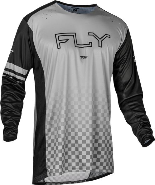 Fly Racing Youth Rayce Bicycle Jersey Black/Grey Yl 377-051Yl