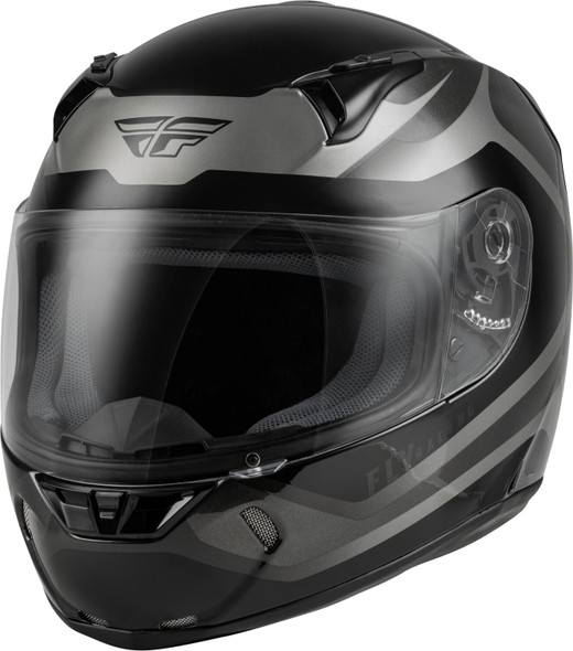 Fly Racing Revolt Rush Helmet Grey/Black Lg 73-8383L