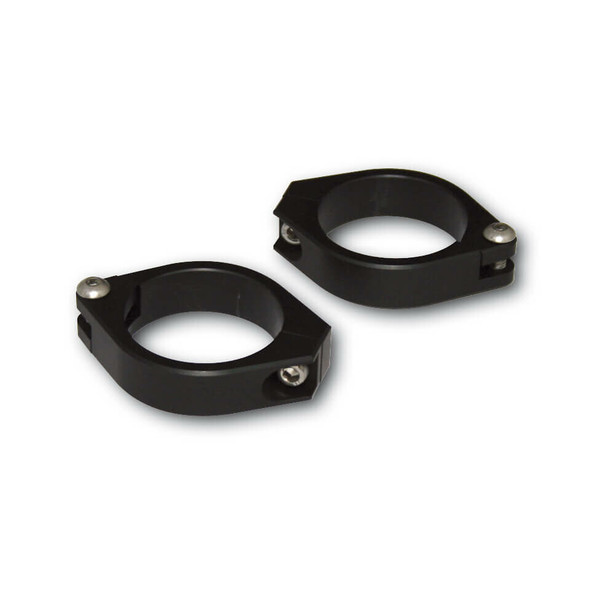 Highsider Cnc Fork Clamps 42-43Mm Pair Black 207-408