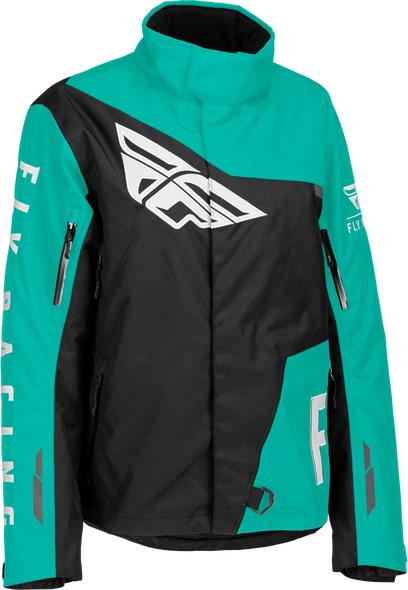 Fly Racing Women'S Snx Pro Jacket Black/Mint Md 470-4510M