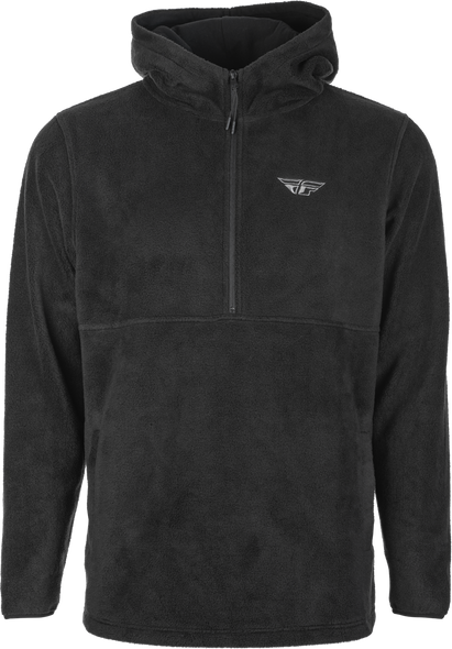 Fly Racing Fly Half Zip Pullover Hoodie Black Lg 354-0020L