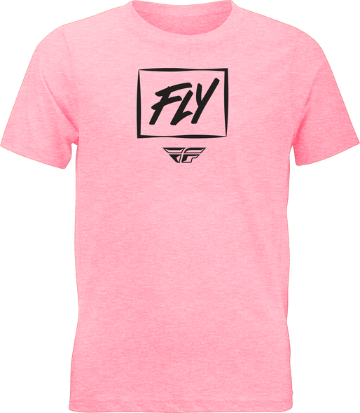 Fly Racing Youth Fly Zoom Tee Pink Yl 356-0072Yl