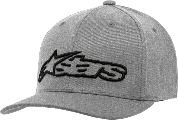 Alpinestars Blaze Flexfit Hat Charcoal Heather/Black Sm/Md 1039-81005-1910-Sm