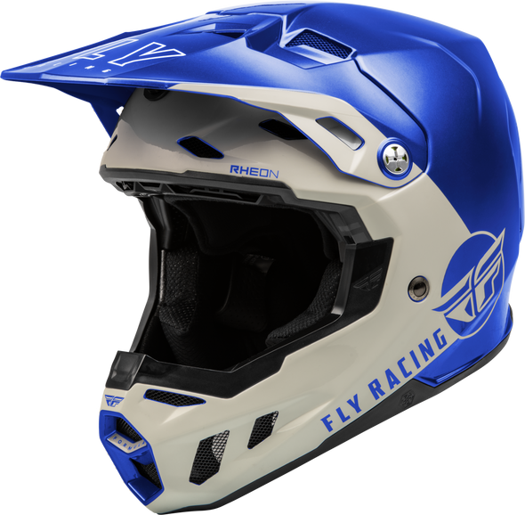 Fly Racing Formula Cc Centrum Helmet Metallic Blue/Light Grey Md 73-4322M