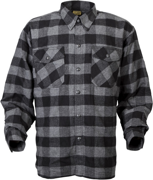 Scorpion Exo Covert Moto Flannel Black/Grey Xl 13403-6