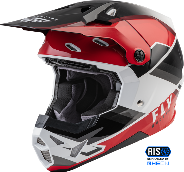 Fly Racing Formula Cp Rush Helmet Black/Red/White Xs 73-0021Xs