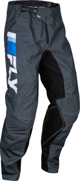 Fly Racing Kinetic Prix Pants Bright Blue/Charcoal/Wht Sz 28 377-43028