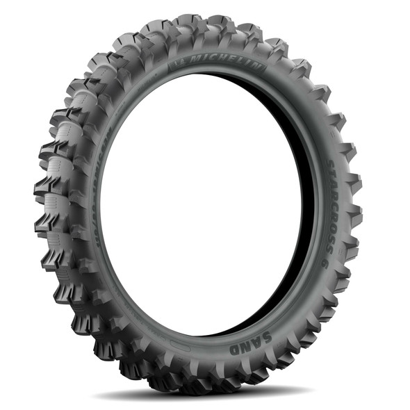 Michelin Tire Starcross 6 Sand Rear 100/90-19 57M Tt 47806