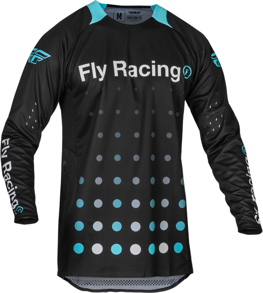 Fly Racing Evolution Dst Se Strobe Jersey Black/Electric Blue Sm 377-124S