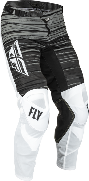 Fly Racing Kinetic Mesh Pants White/Black/Grey Sz 36 376-32636