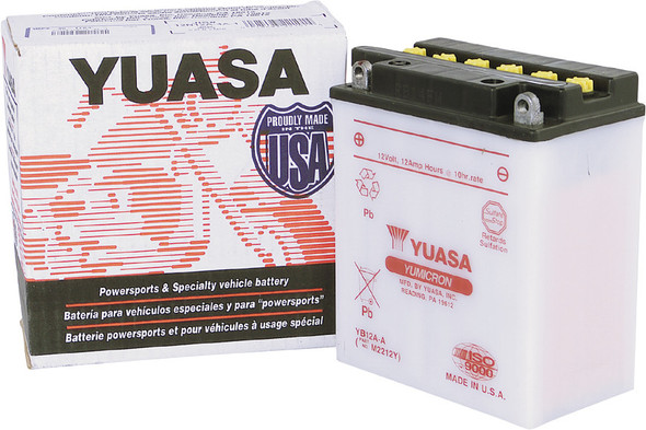 Yuasa Battery Yb12A-A Conventional Yuam2212Y