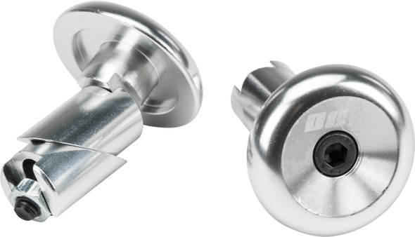 Odi Aluminum Bar End Plugs Silver F71Aps