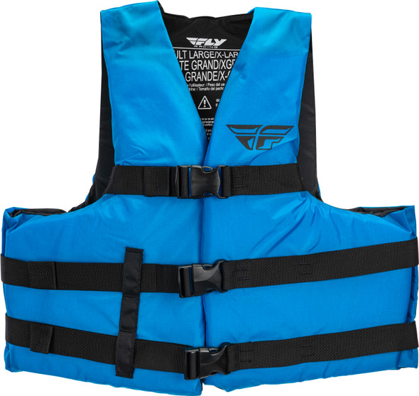 Fly Racing Nylon Vest Blue Sm/Md 112224-500-030-20