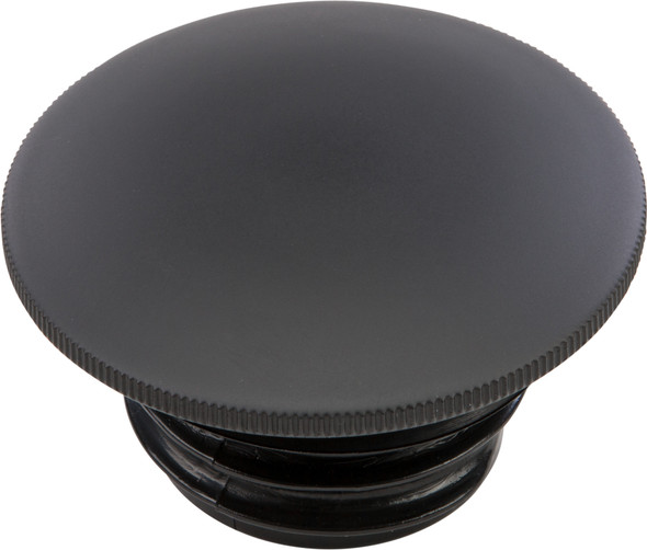 Harddrive Gas Cap Screw-In Smooth Non-Vented Matte Black `96-20 12573