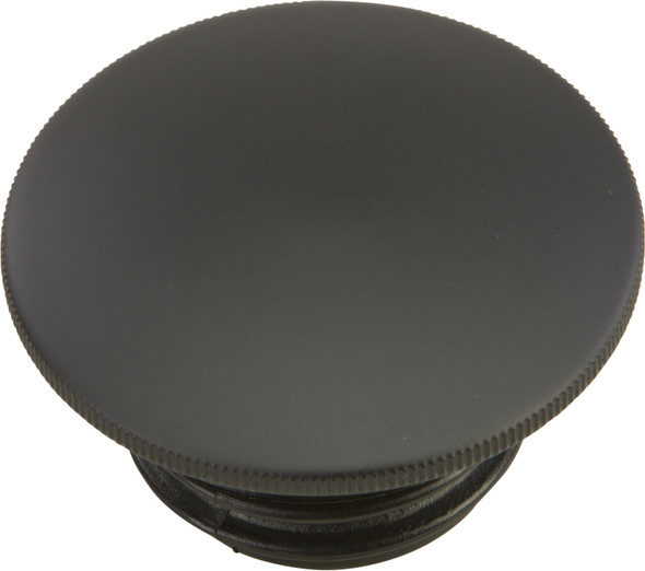 Harddrive Gas Cap Screw-In Smooth Vented Matte Black `96-20 12572