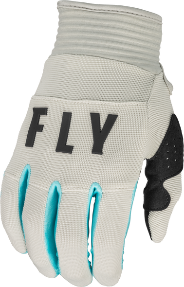 Fly Racing F-16 Gloves Light Grey/Sky Blue 3X 376-8123X