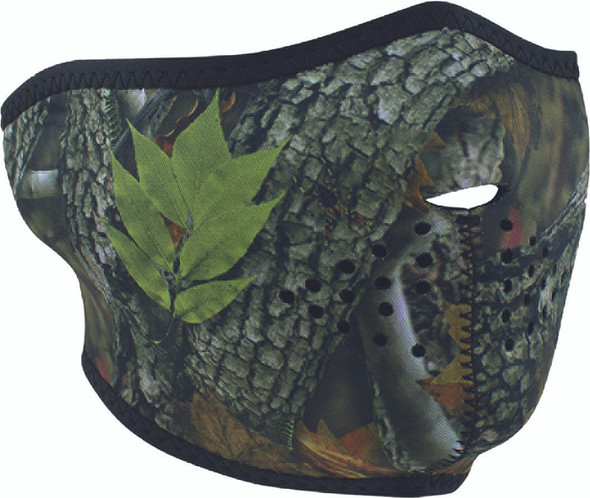 Zan Neoprene Half Mask Forest Camo Wnfm238H