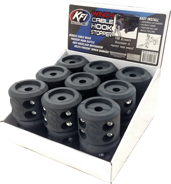 Kfi Cable Stopper Counter Display 18/Pk Box-Schs