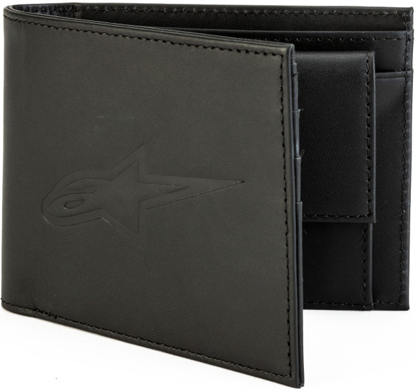 Alpinestars Ageless Leather Wallet Black 1019-92100-10-Os