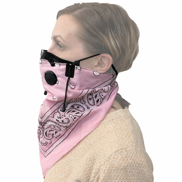 ATV TEK Dust Mask Bandanna Pink Bdmpnk