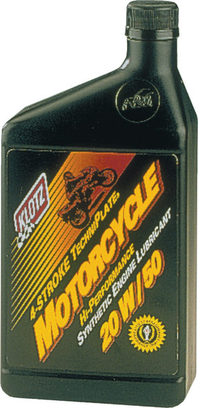 Klotz Motorcycle Techniplate 20W-50 32Oz Kl-850