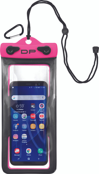 Kwik TEK Phone Case 4"W X 8"L Hot Pink Dp-48Hp