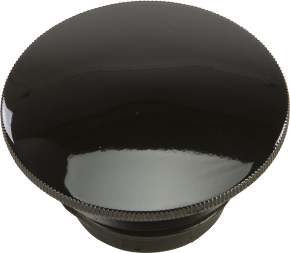 Harddrive Gas Cap Screw-In Smooth Non-Vented Gloss Black `96-20 12773