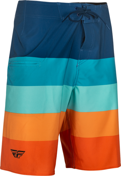 Fly Racing Fly Boardshorts Blue/Orange Sz 30 353-35230