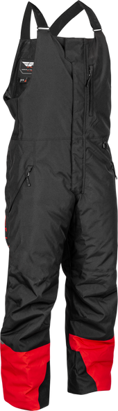 Fly Racing Outpost Bib Black/Red 2X 470-65012X