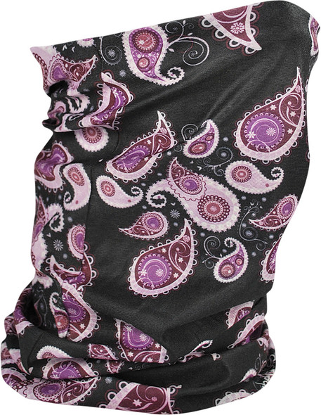 Zan Motley Tube Purple Paisley T228