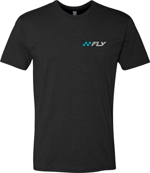 Fly Racing Fly Victory Tee Black Md 354-0326M