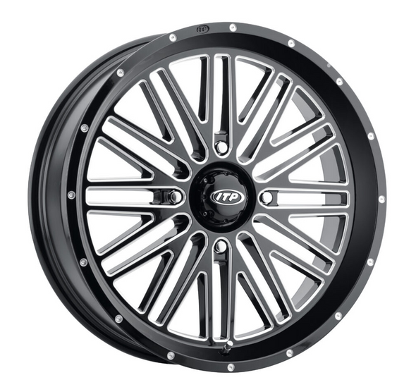 Itp Momentum Wheel Blk/Mac 18X6.5 4/137 4+2.5 (+10Mm) 18Mt118Bx