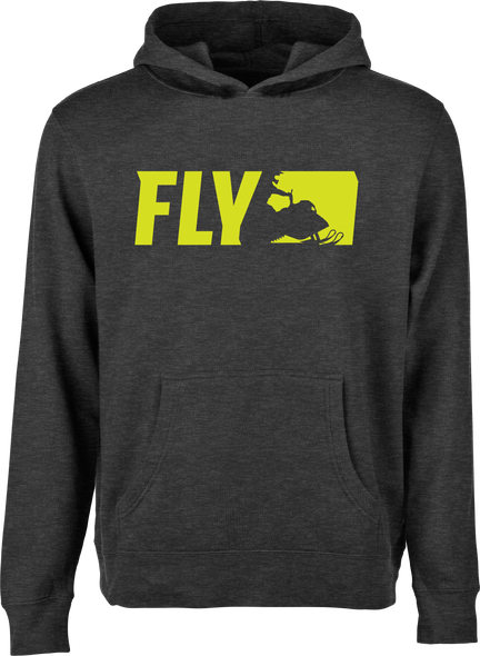Fly Racing Fly Youth Primary Hoodie Charcoal Yl 354-0166Yl