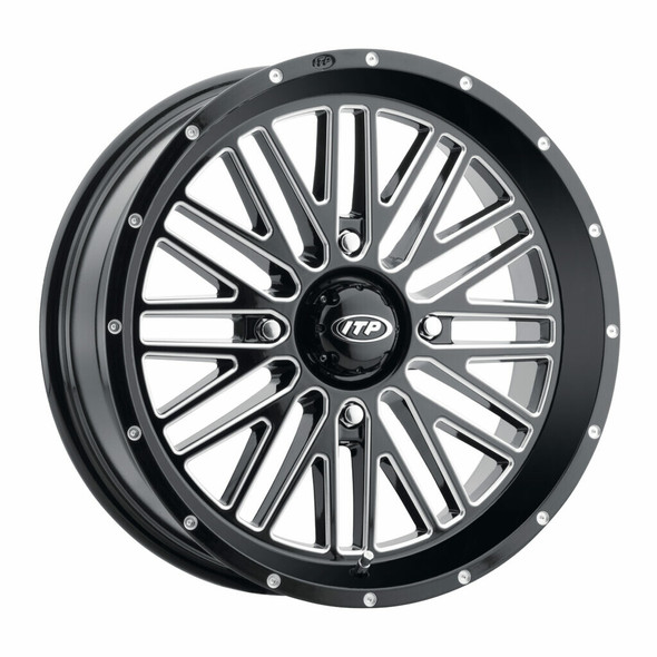 Itp Momentum Wheel Blk/Mac 18X6.5 4/156 4+2.5 (+10Mm) 18Mt113Bx