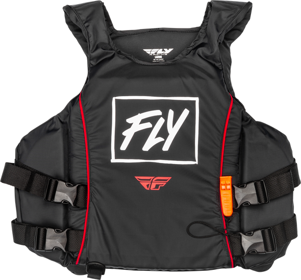 Fly Racing Pullover Flotation Vest Black/White/Red Sm 221-30300S