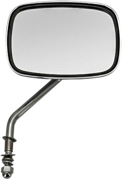 Harddrive Mirror Oem Style Short Stem Chrome Right 270160