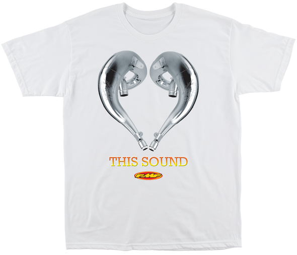 FMF Apparel Love This Sound 2 Tee White Md Sp9118997-Wht-M