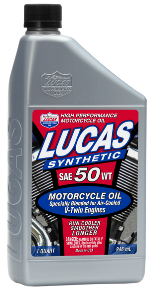 Lucas Synthetic High Performance Oil 50Wt 1Qt 10765