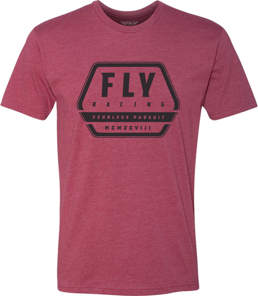 Fly Racing Fly Track Tee Red Md 352-0042M