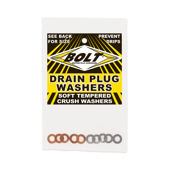 Bolt Crush Washers 6X11Mm 10/Pk 5 Aluminum & 5 Copper Dpwm6.11-10