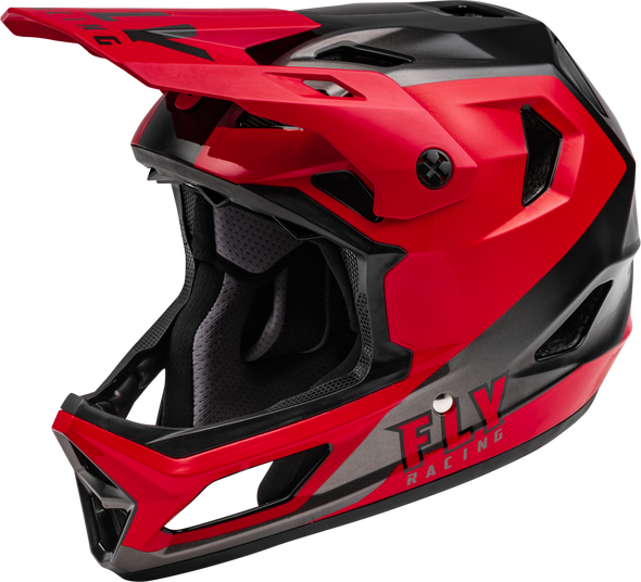 Fly Racing Rayce Helmet Red/Black Xs 73-3608Xs