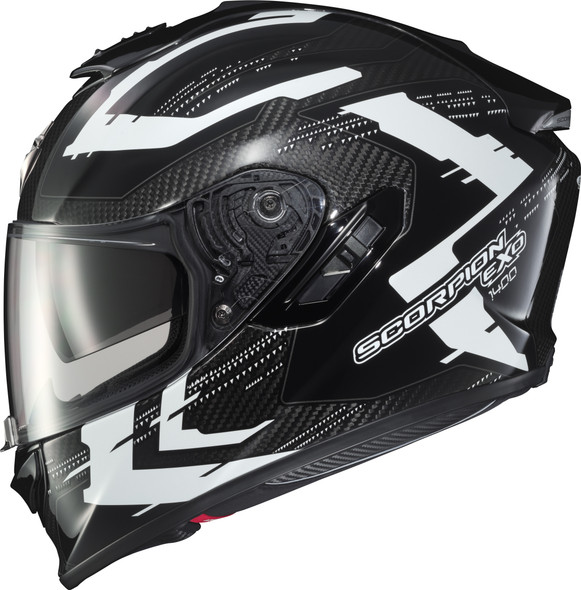 Scorpion Exo Exo-St1400 Carbon Helmet Caffeine White Xl 14C-1116