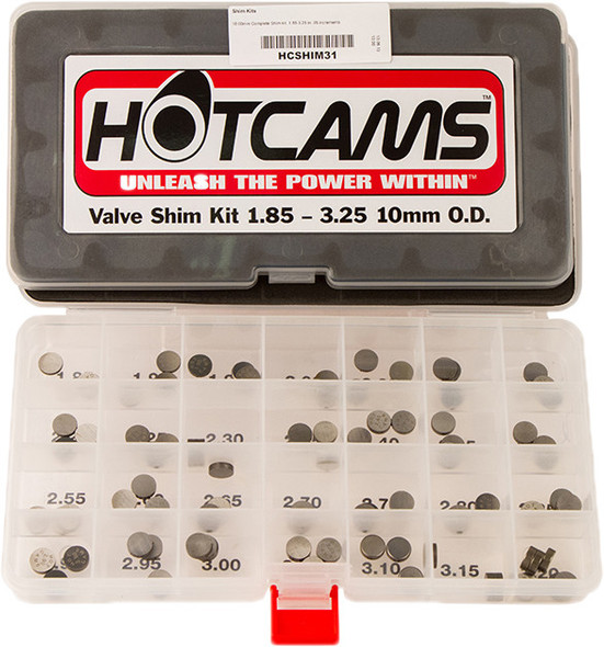 Hot Cams Valve Shim Kit 87Pc Ktm Hcshim31