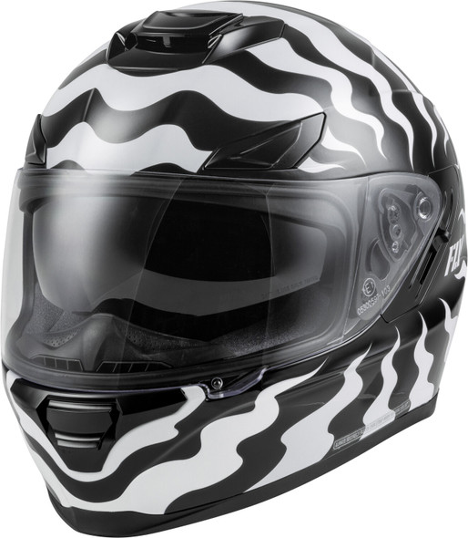 Fly Racing Sentinel Venom Helmet White/Black 2X 73-83942X