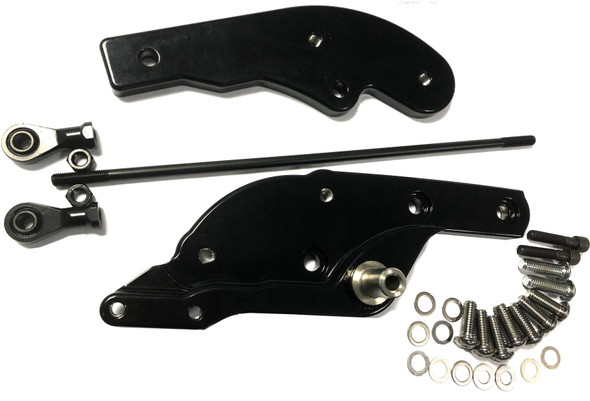 Harddrive Forward Control Extention Kit Black `18-Up Softail 56319