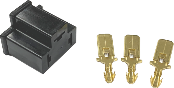 Namz Custom Cycle Replacement Headlamp Socket & Terminal Kit Male Nhsk-02